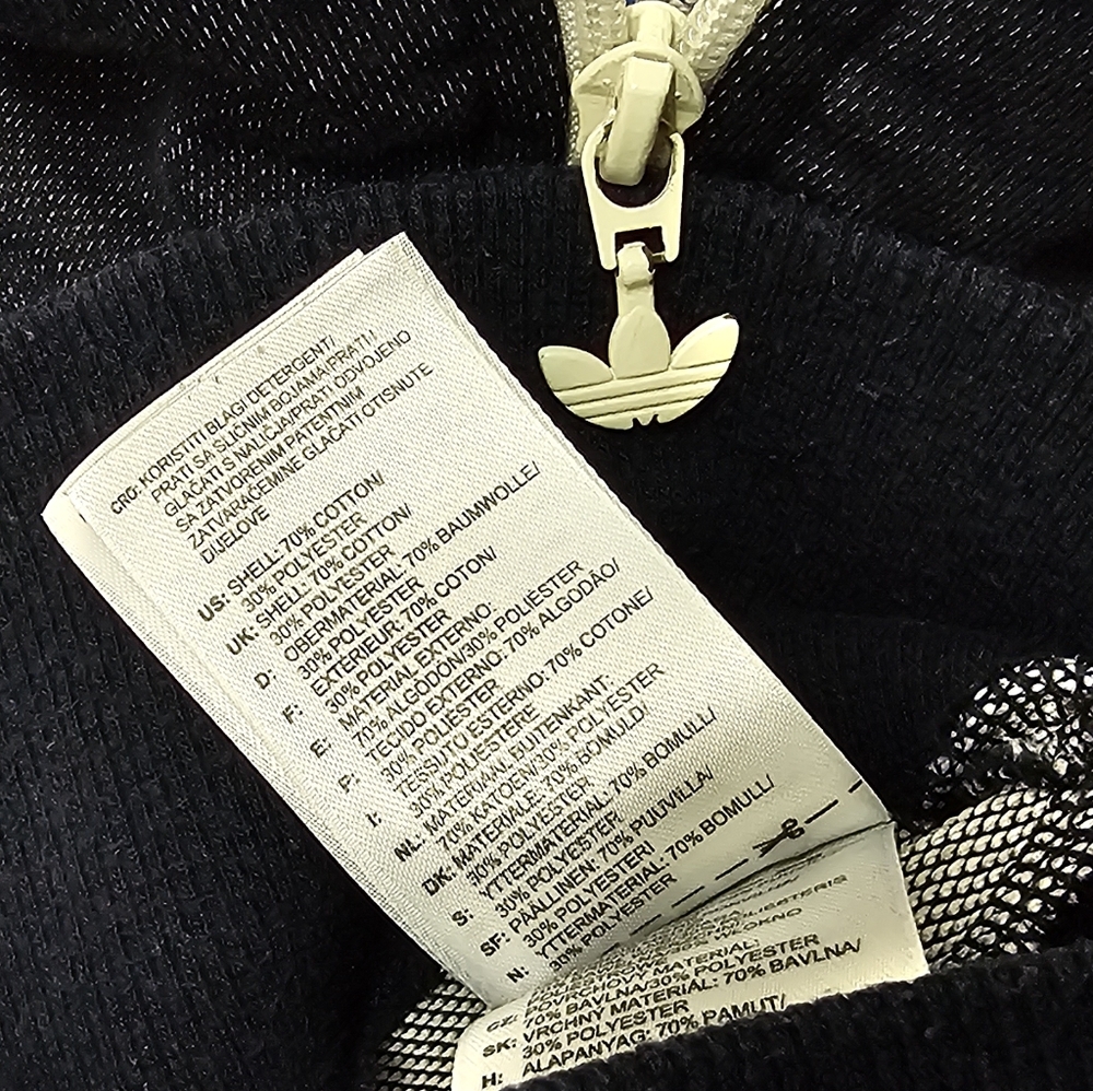 Adidas Blue & White Track Jacket - Picture 14 of 16